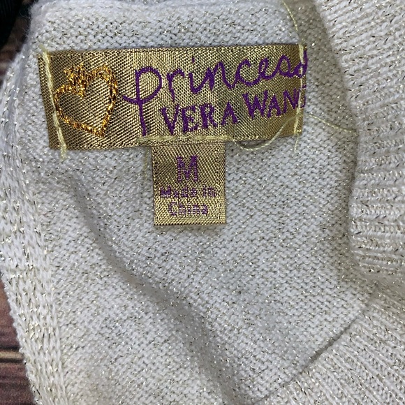 Princess Vera Wang sweater SZ M NEW W/TAG - Picture 5 of 8